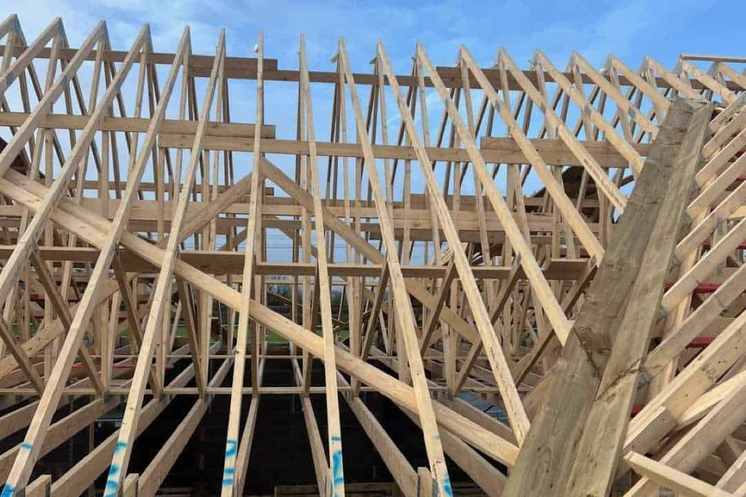 One of our new roofs in Conwy, North Wales