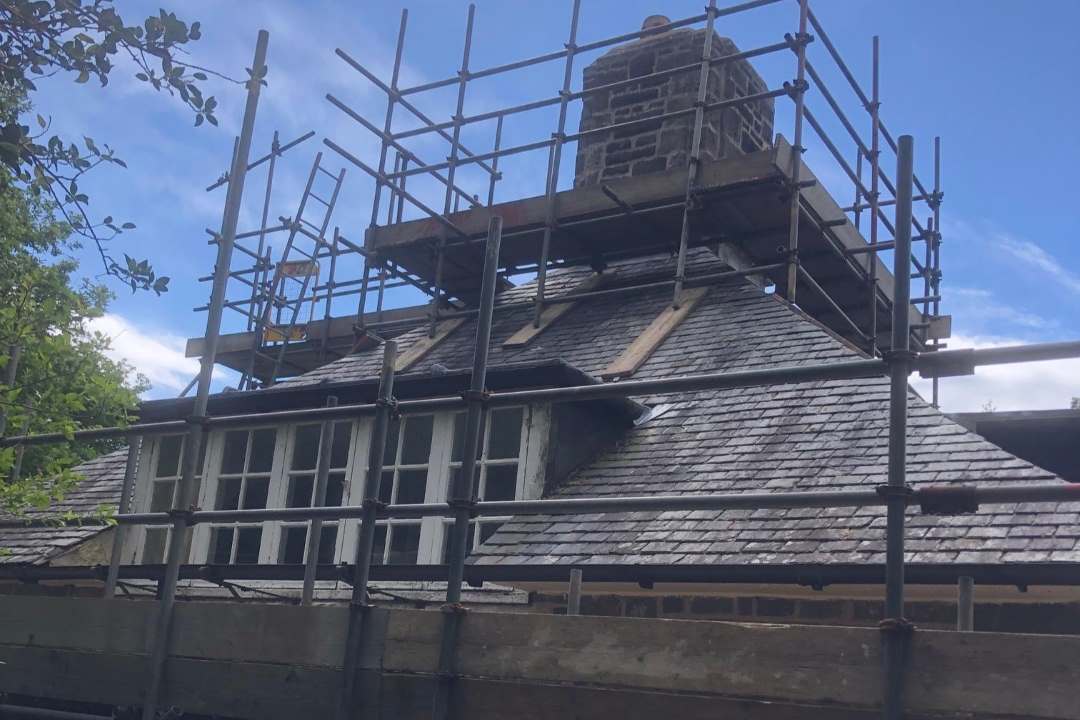 An example of roof restoration in Llanberis, North Wales