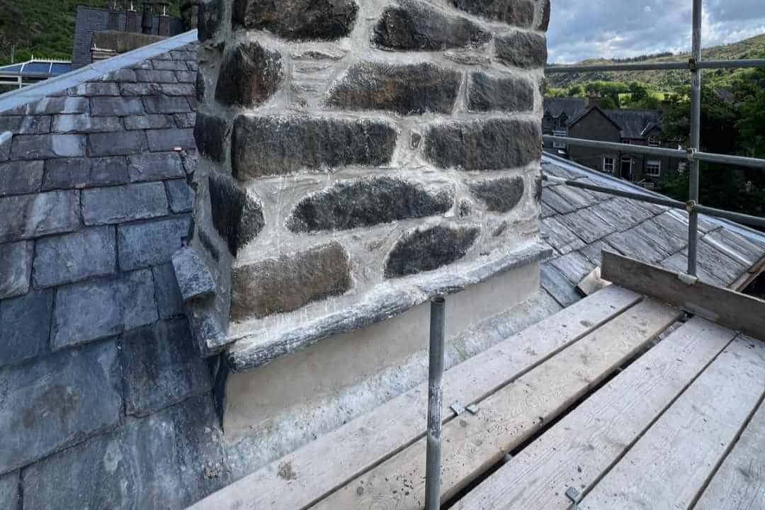 An example of roof restoration in Trearddur Bay, North Wales